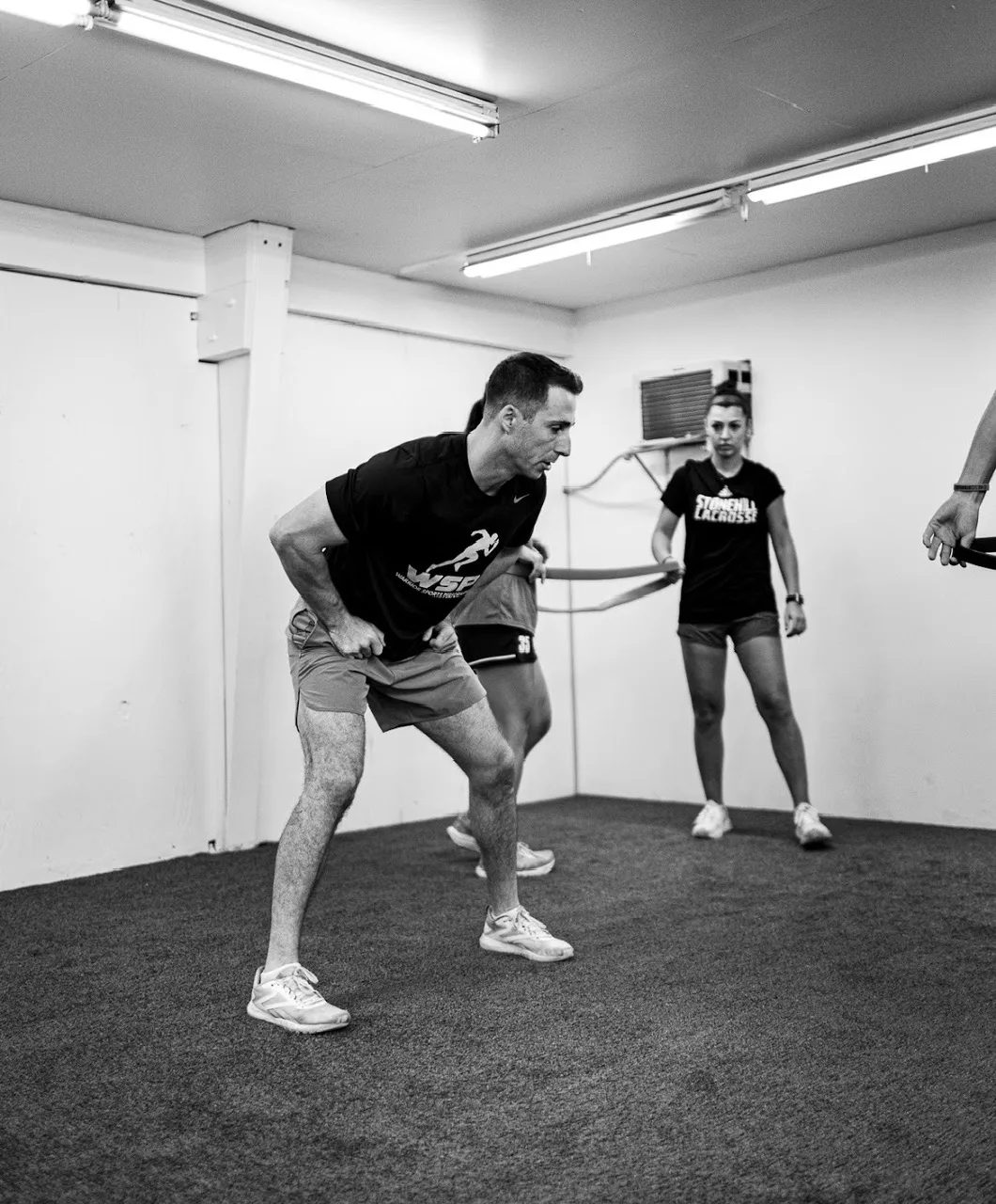 Resisted lateral movement drill
