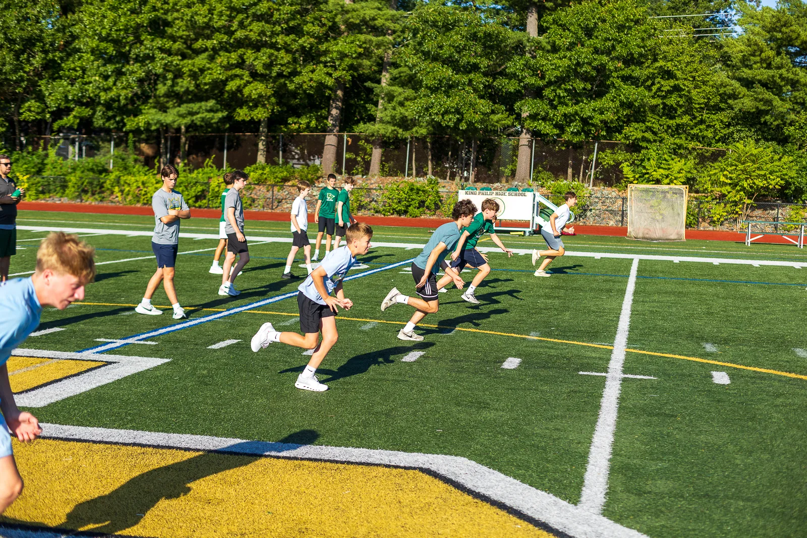 Group running drill