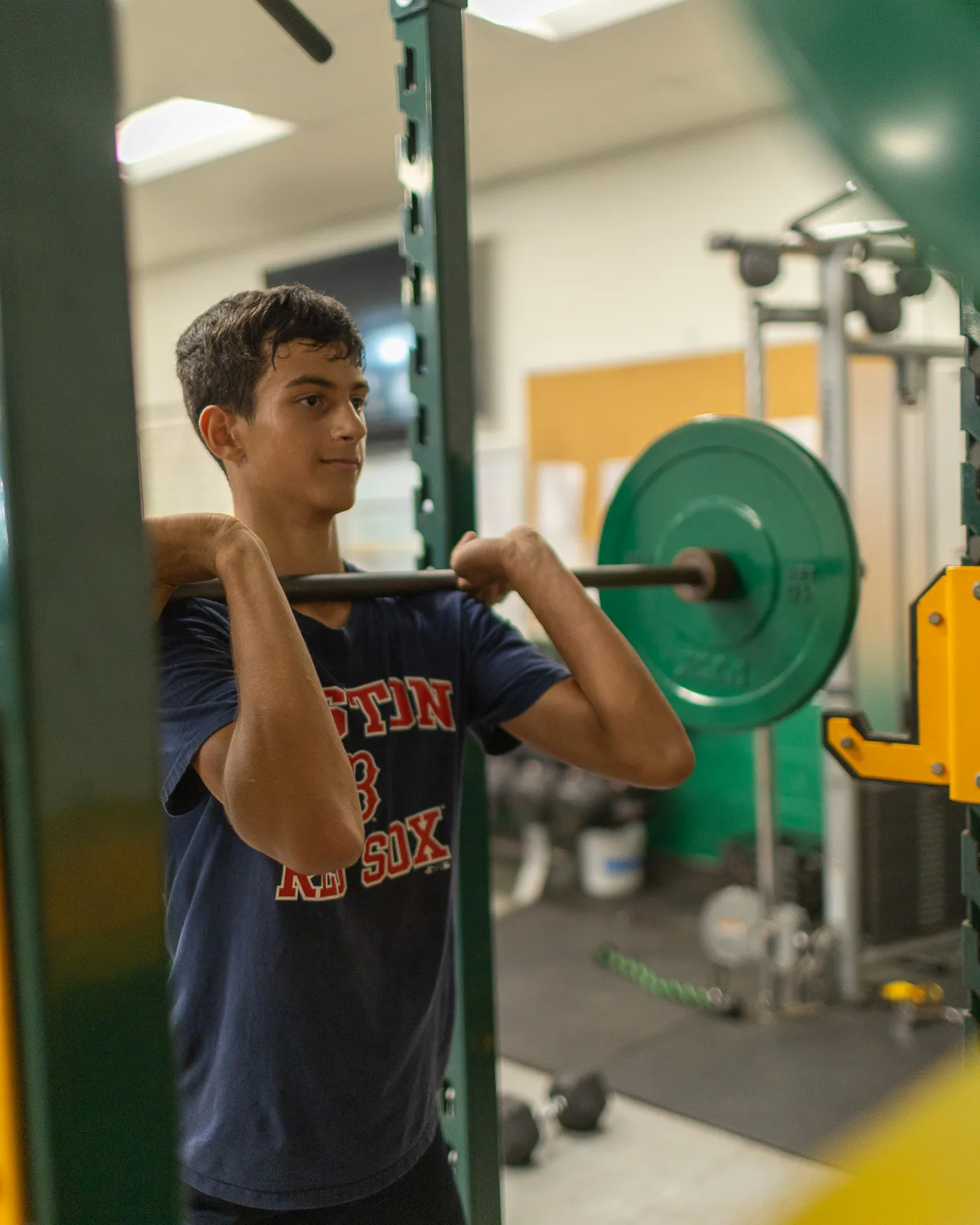 Barbell technique training