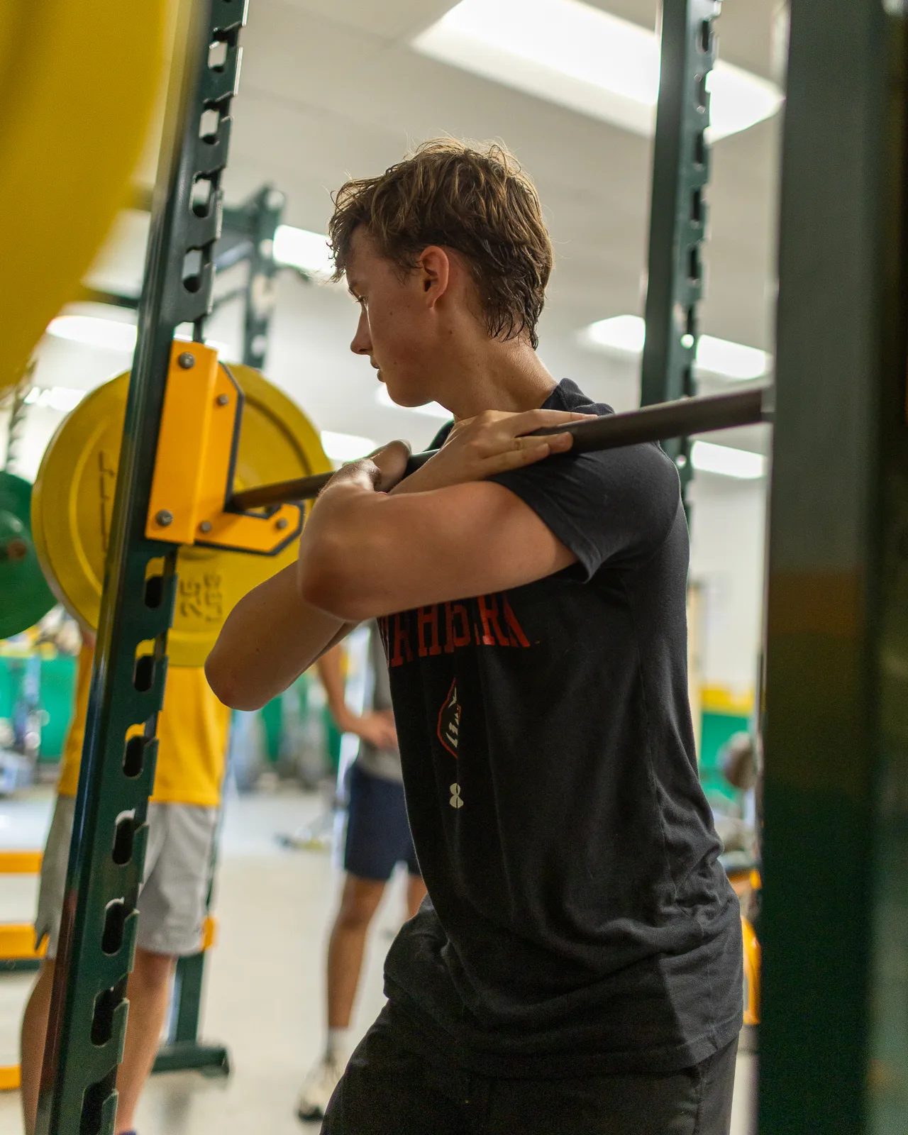 Barbell position practice