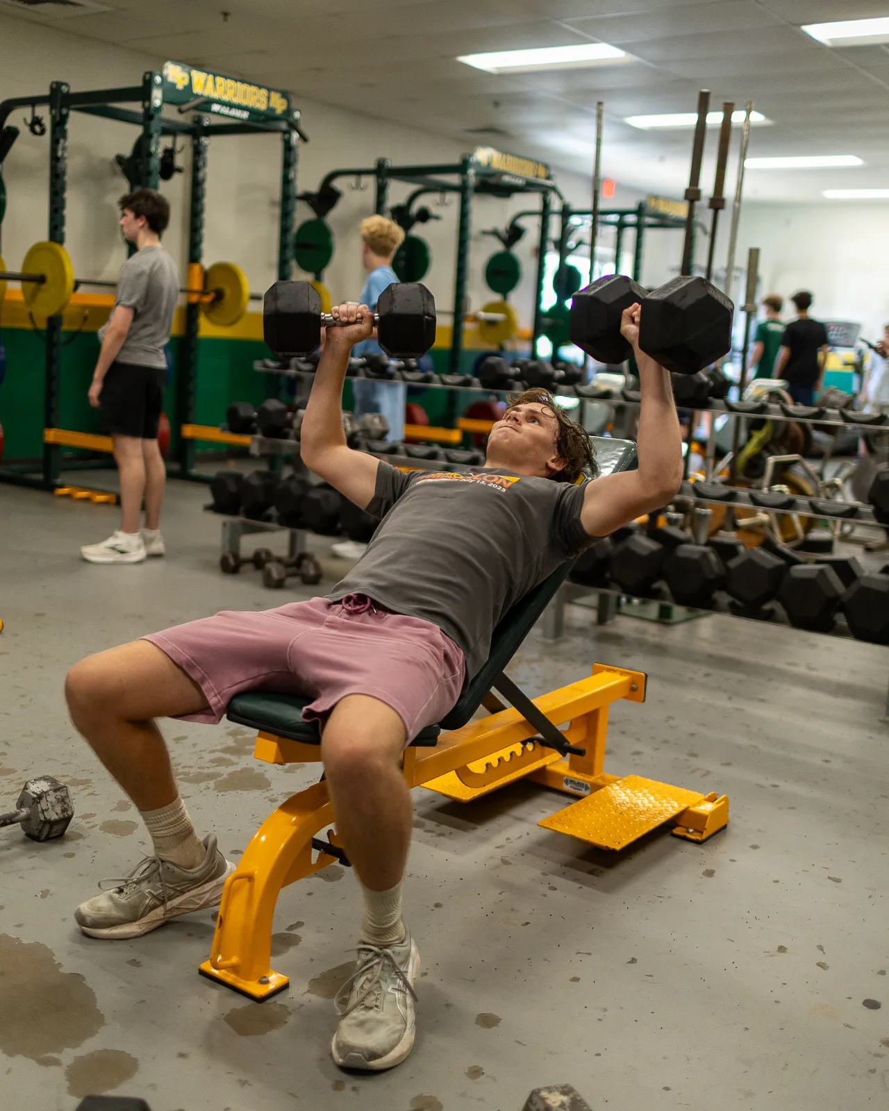 Dumbbell bench press